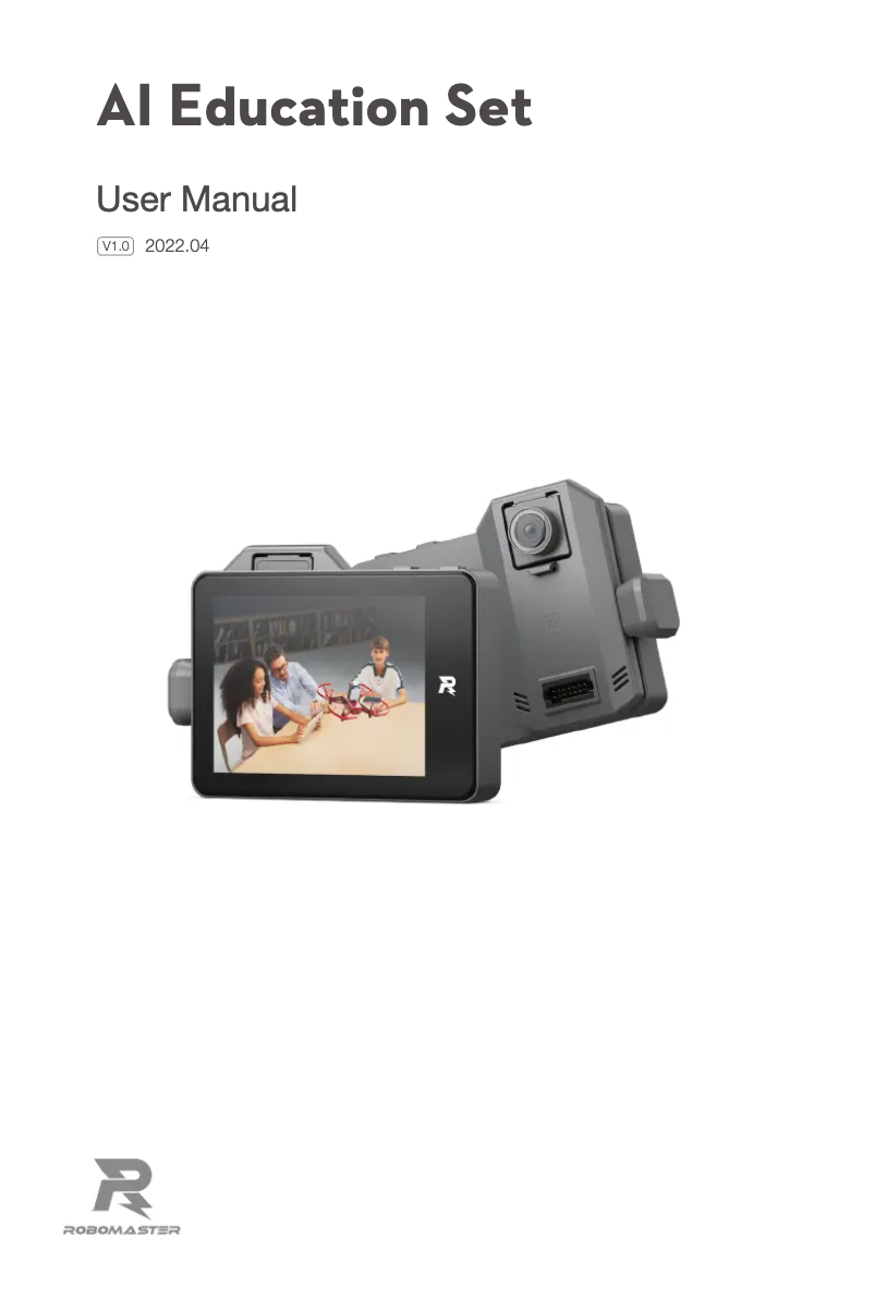 Page 1 de la notice Manuel utilisateur DJI AI Education Set