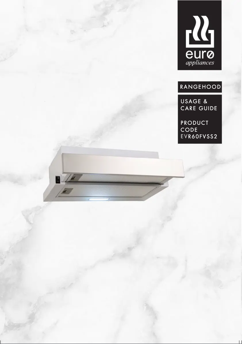 Page n°1 - Manuel utilisateur Euro Appliances EVR60FVSS2