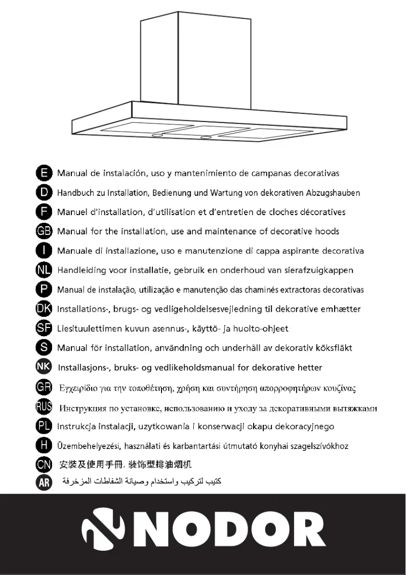 Page 1 de la notice Manuel utilisateur Nodor NorBreeze GALA L