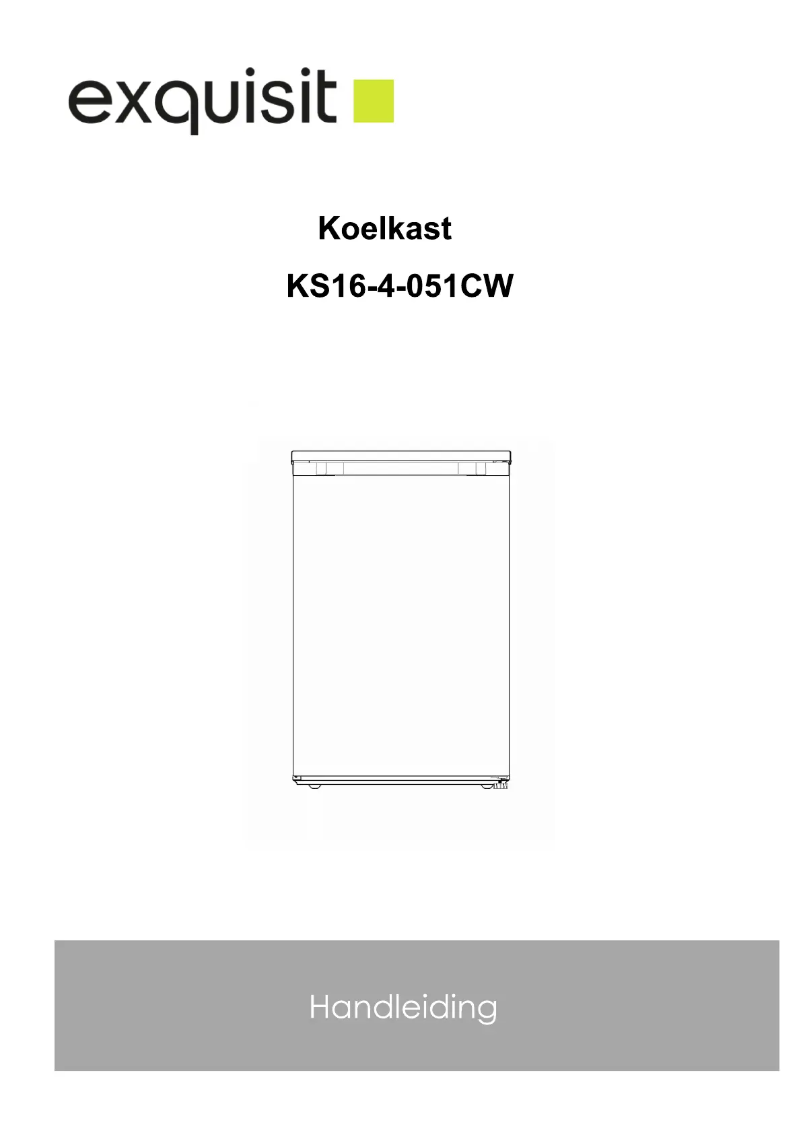 Image de la première page du manuel de l'appareil KS16-4-051CW