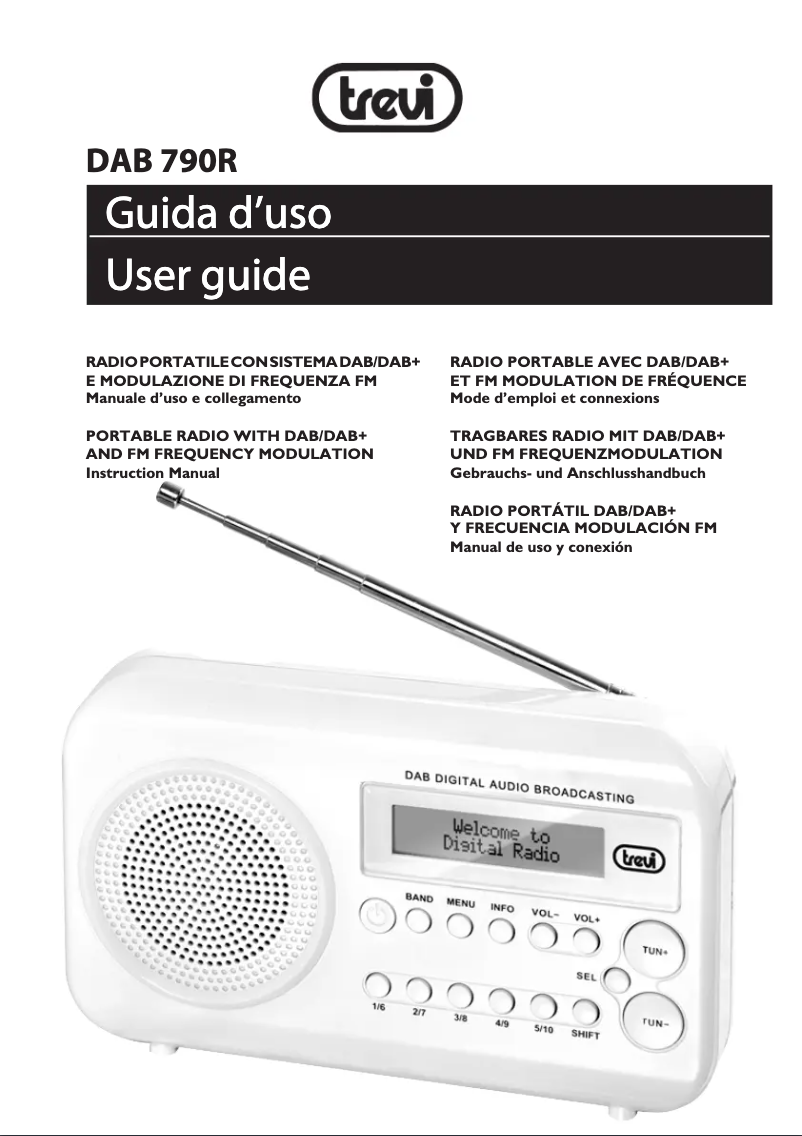 Image de la première page du manuel de l'appareil MB 790 R