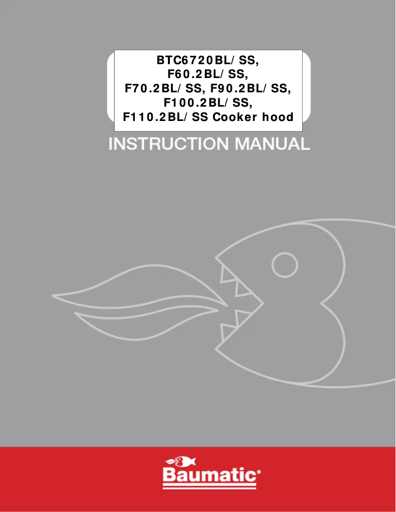Image de la première page du manuel de l'appareil F100.2SS