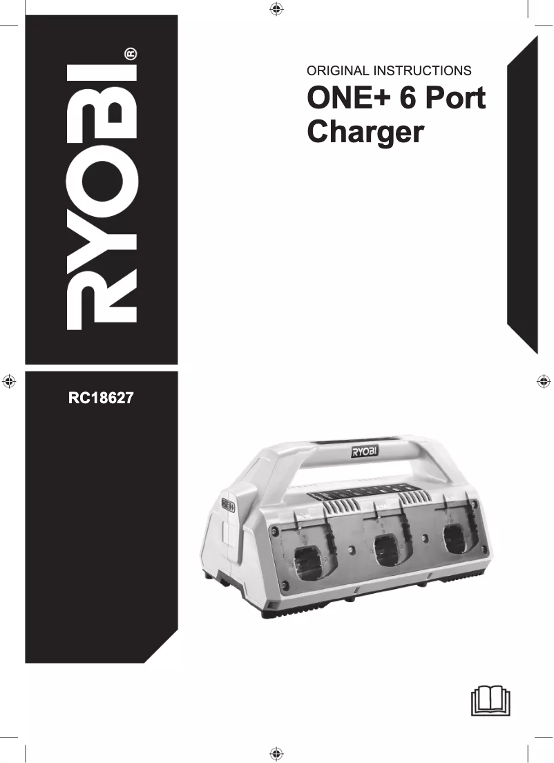 Page 1 de la notice Manuel utilisateur RYOBI One+ RC18627