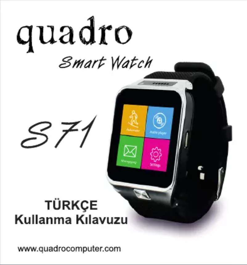 Page 1 de la notice Manuel utilisateur Quadro S71