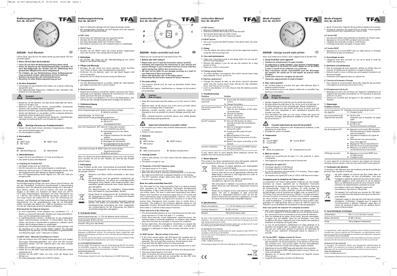 Página 1 del manual Manual de usuario TFA 60.3517.55