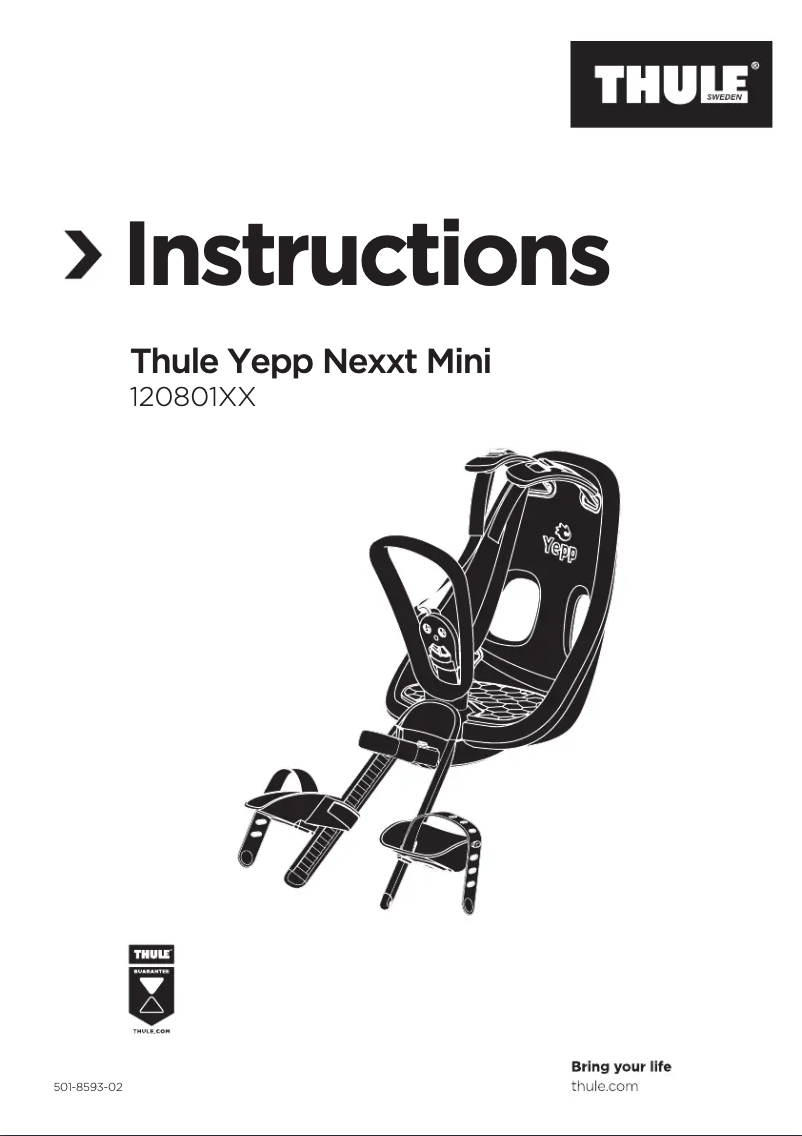 Image de la première page du manuel de l'appareil Yepp Nexxt Mini