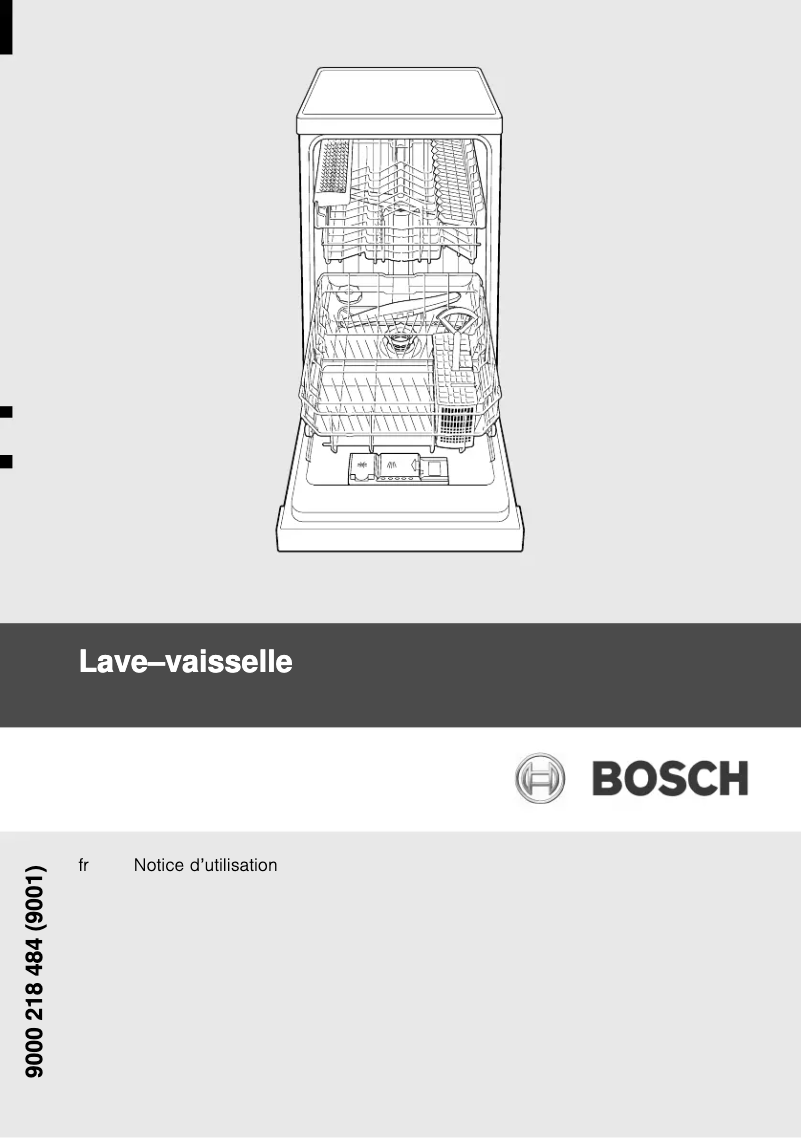 Page 1 de la notice Manuel utilisateur Bosch SRS45T72EU
