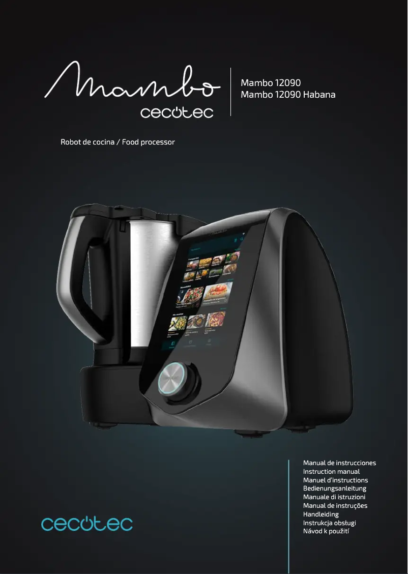 Page 1 de la notice Manuel utilisateur Cecotec Mambo 12090 Habana