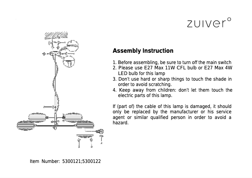 Image de la première page du manuel de l'appareil Gringo