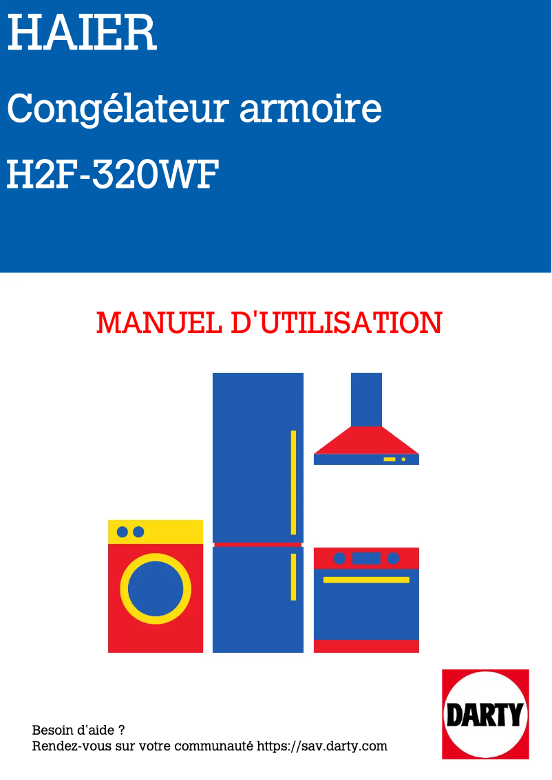 Page n°1 - Manuel utilisateur Haier H2F-320WF