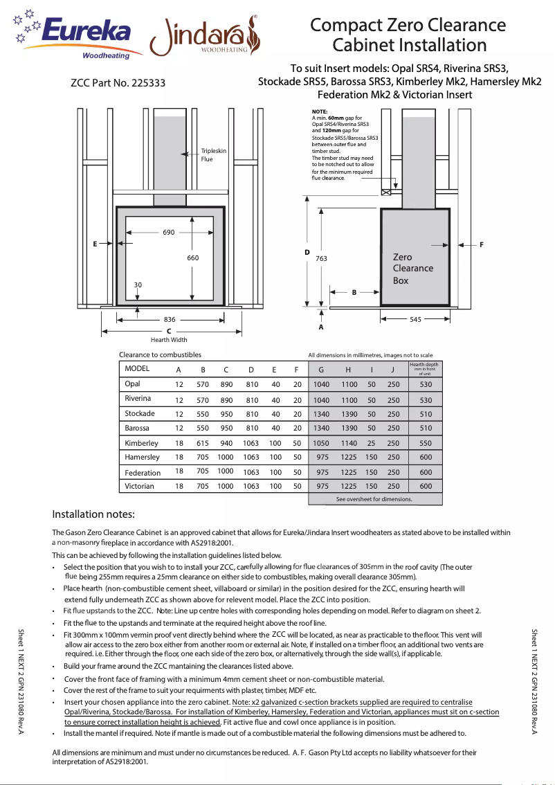 Image de la première page du manuel de l'appareil Hamersley Mk2