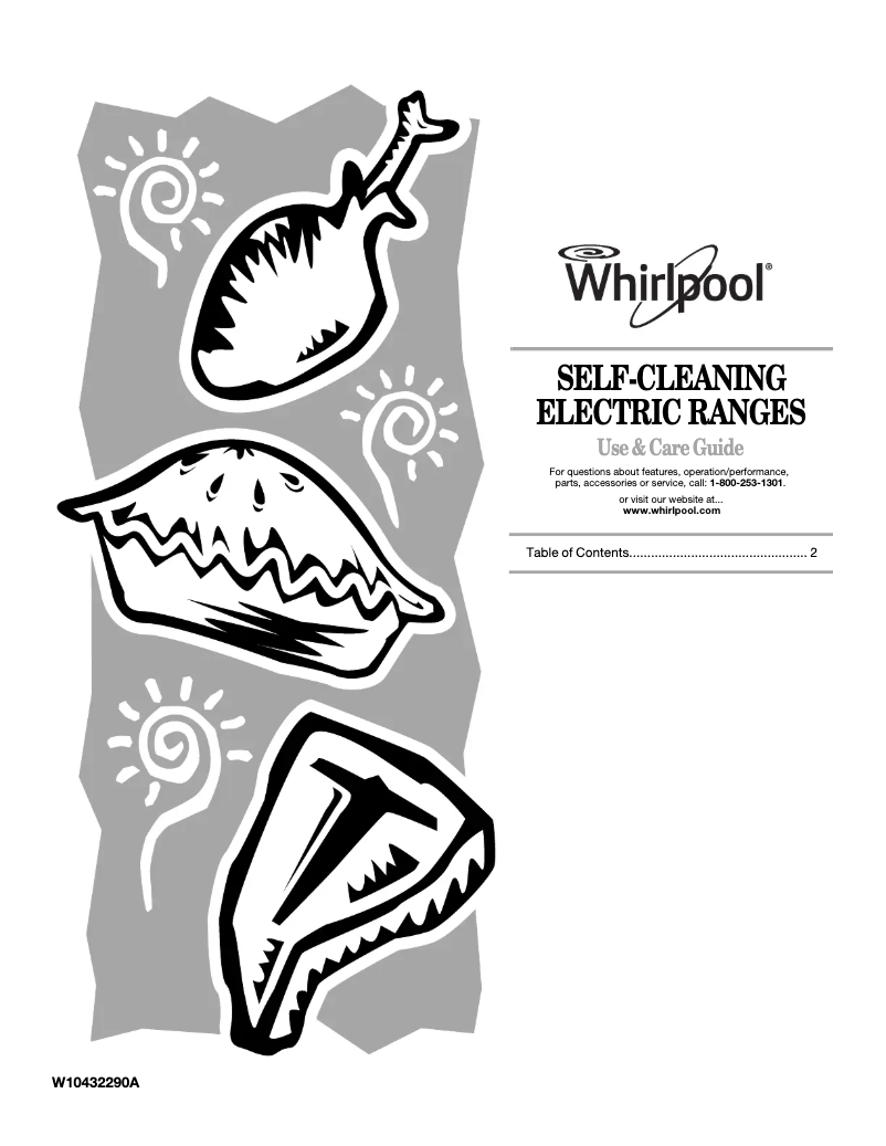 Page 1 de la notice Manuel d'utilisation et d'entretien Whirlpool RY160LXTB