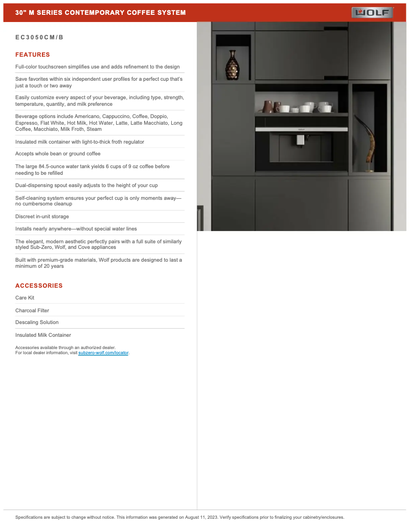 Image de la première page du manuel de l'appareil EC3050CM/B