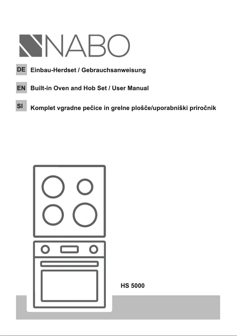 Image de la première page du manuel de l'appareil HS 5000