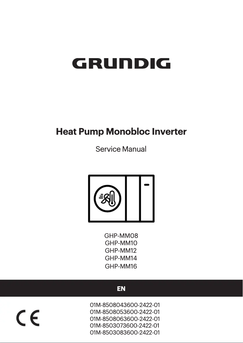Page n°1 - Manuel utilisateur Grundig GHP MM12
