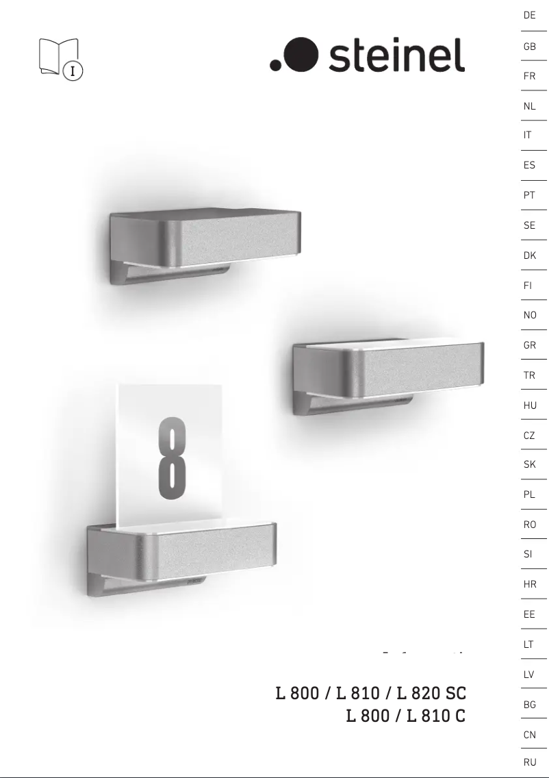 Page n°1 - Fiche technique Steinel L 810 S