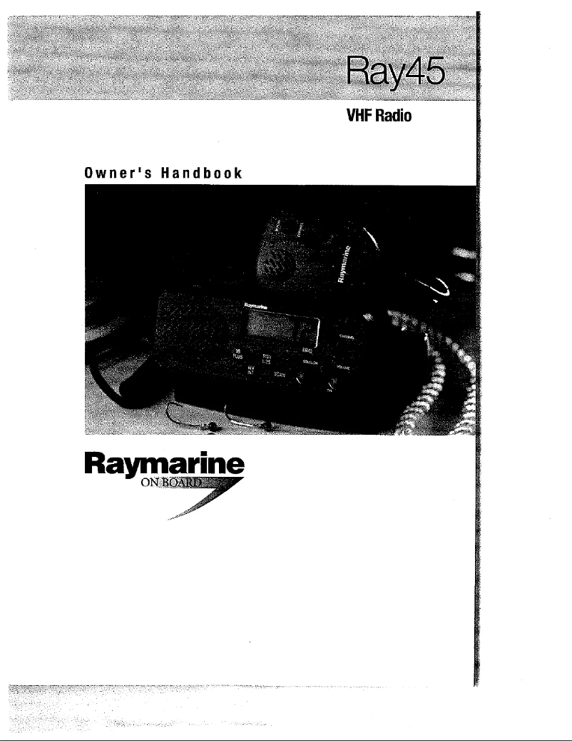 Image de la première page du manuel de l'appareil Ray 45