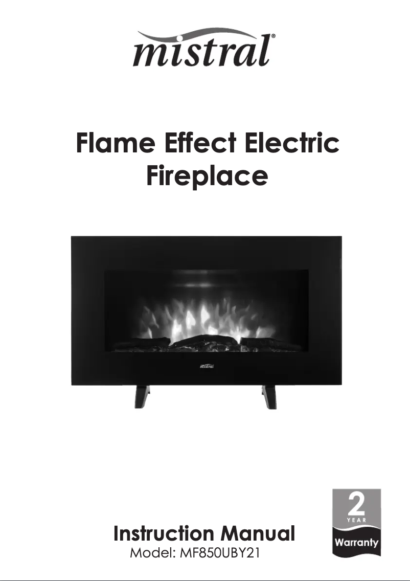 Página 1 del manual Manual de usuario Mistral MF850UBY21