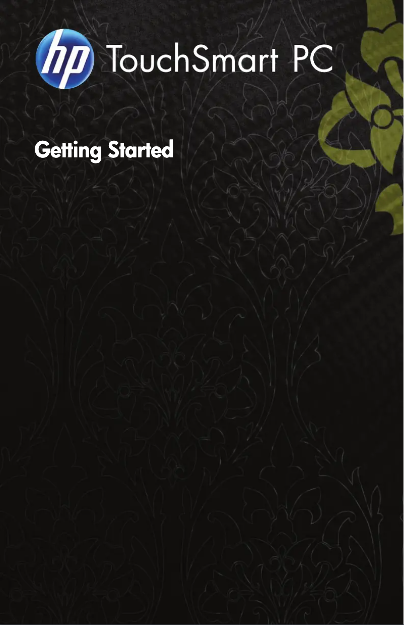Image de la première page du manuel de l'appareil TouchSmart 310-1125f