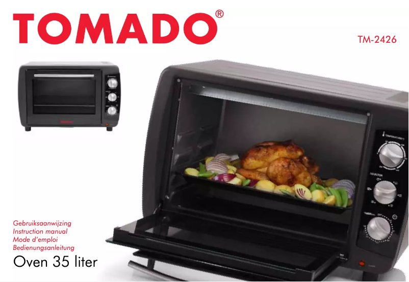 Page 1 de la notice Manuel utilisateur Tomado TM-2426