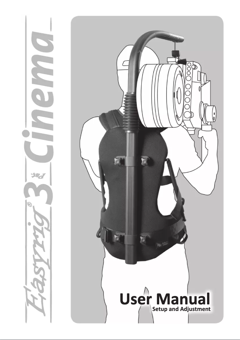 Page n°1 - Manuel utilisateur Easyrig Cinema 3