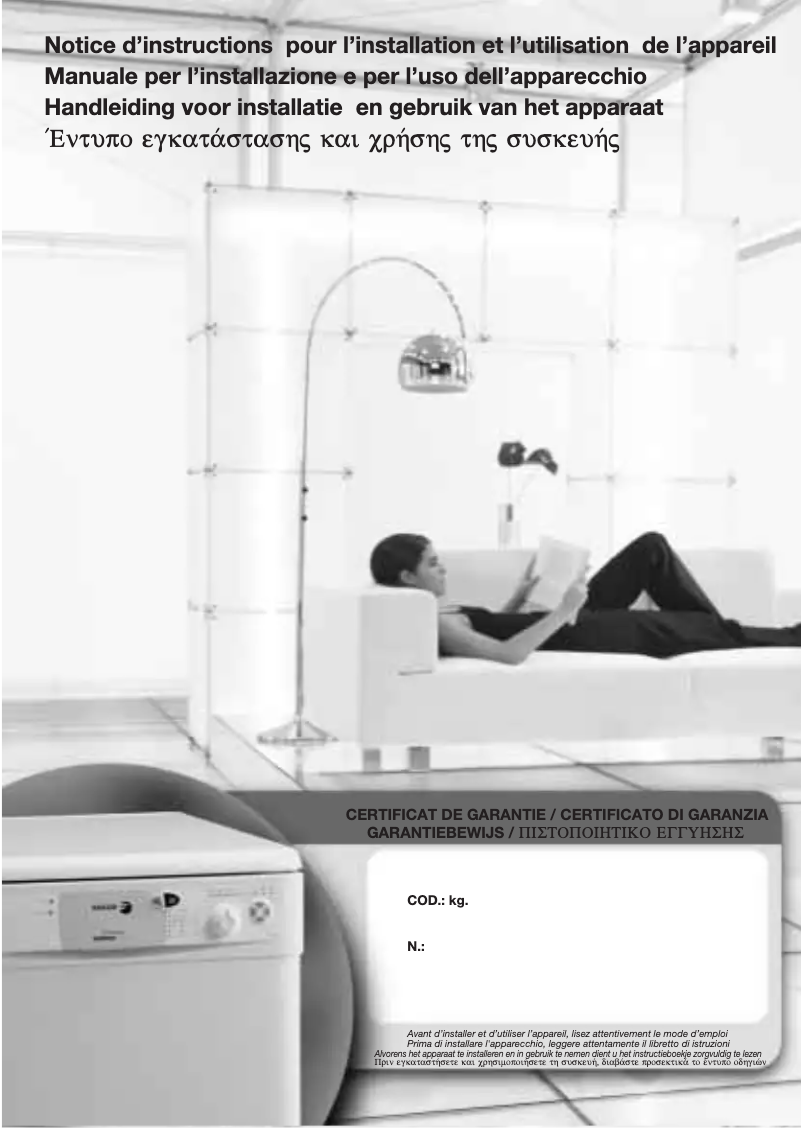 Página 1 del manual Manual de usuario Fagor LF-017 SX