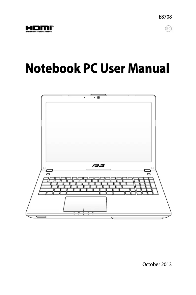 Page 1 de la notice Manuel utilisateur Asus ROG G56JR-CN187H