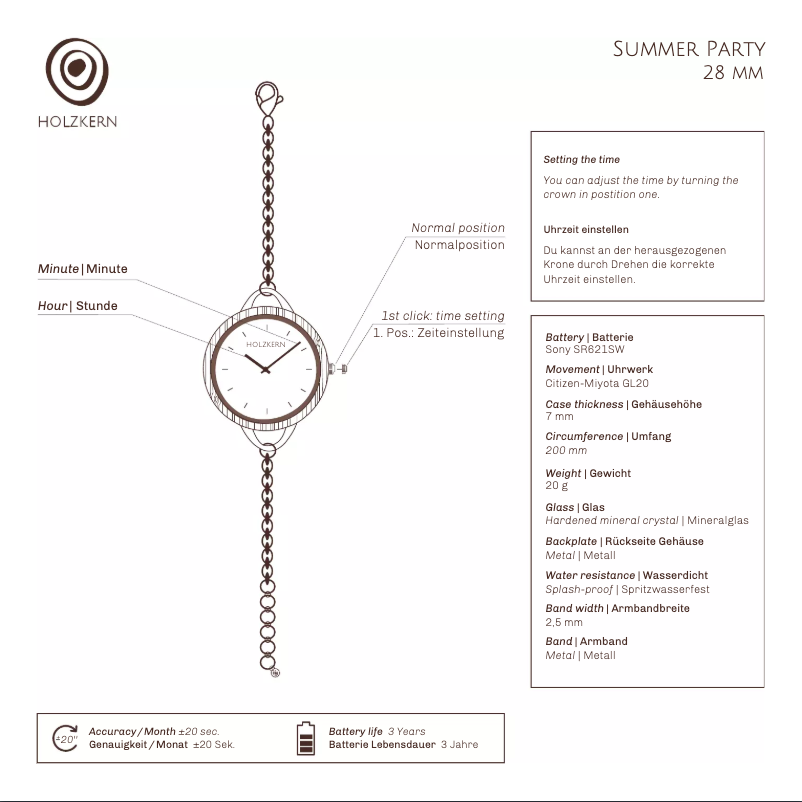Imagen de la primera página del manual del dispositivo Dance