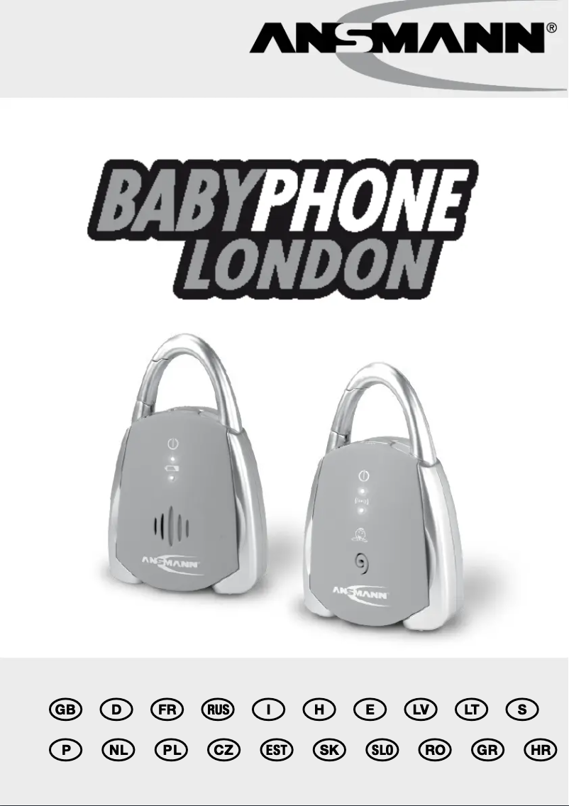 Page 1 de la notice Manuel utilisateur Ansmann London