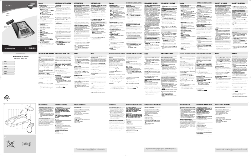 Image de la première page du manuel de l'appareil AJ3475