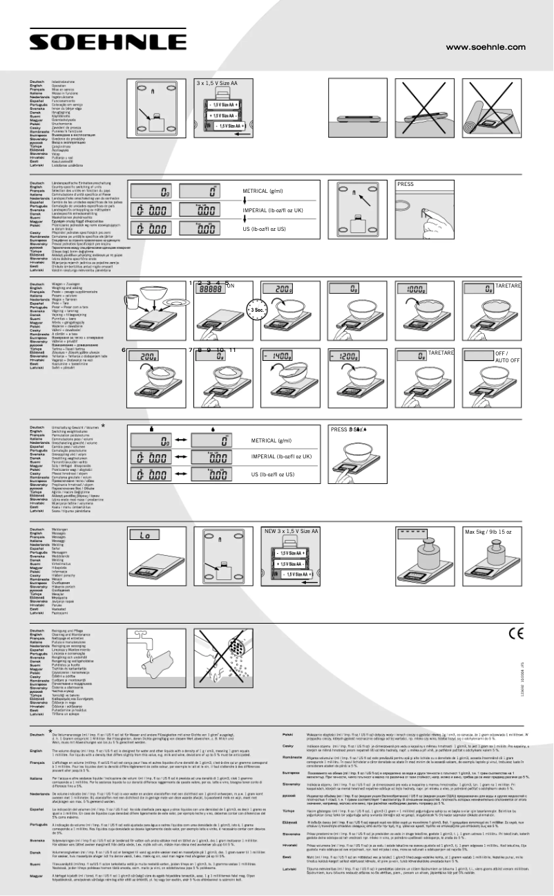 Image de la première page du manuel de l'appareil Optica