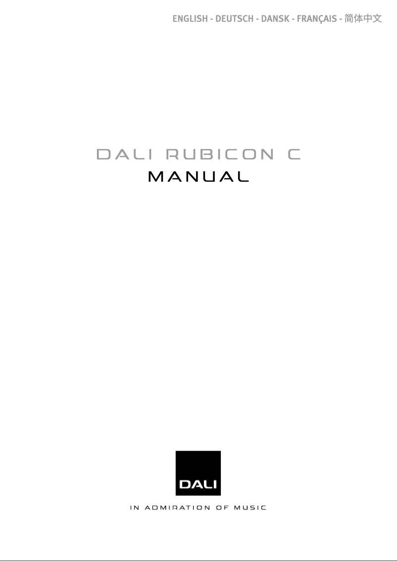 Image de la première page du manuel de l'appareil Rubicon 2 C