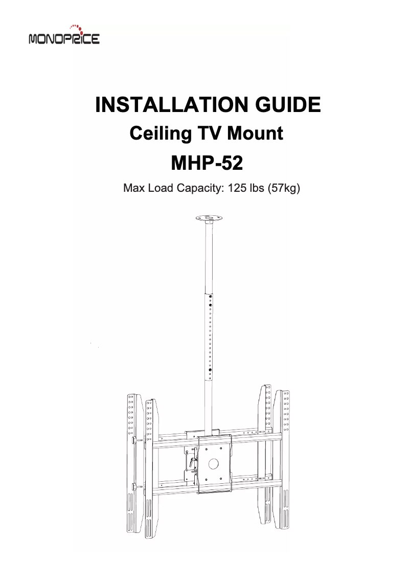Page n°1 - Manuel utilisateur Monoprice 6531