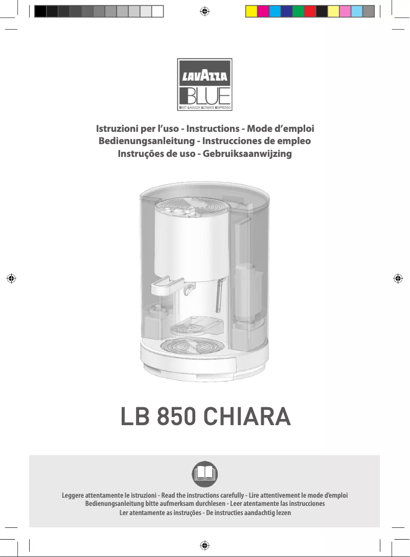 Image de la première page du manuel de l'appareil LB 850 CHIARA