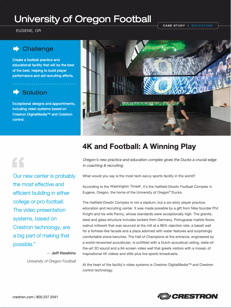 Page n°1 - Manuel utilisateur Crestron PSPHD