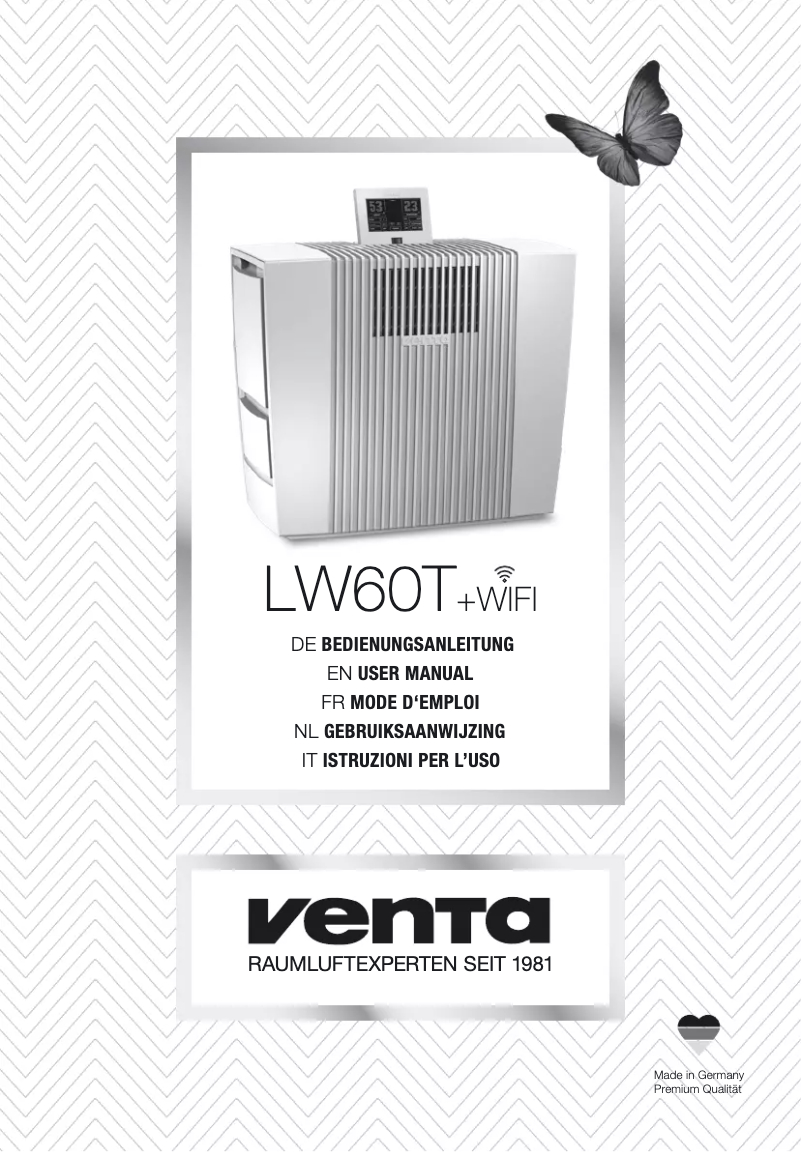 Image de la première page du manuel de l'appareil LW60T WIFI