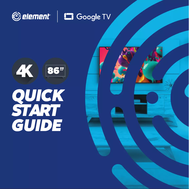 Page 1 de la notice Manuel utilisateur Element E450AD86G