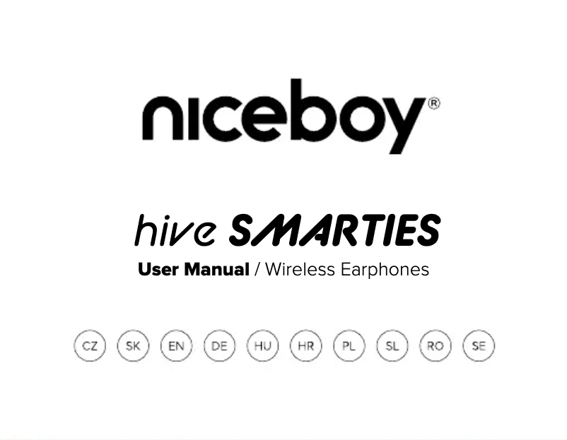 Page 1 de la notice Manuel utilisateur Niceboy HIVE Smarties