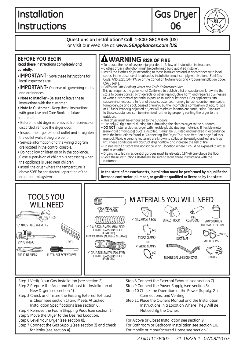Imagen de la primera página del manual del dispositivo GTDP301GLWS