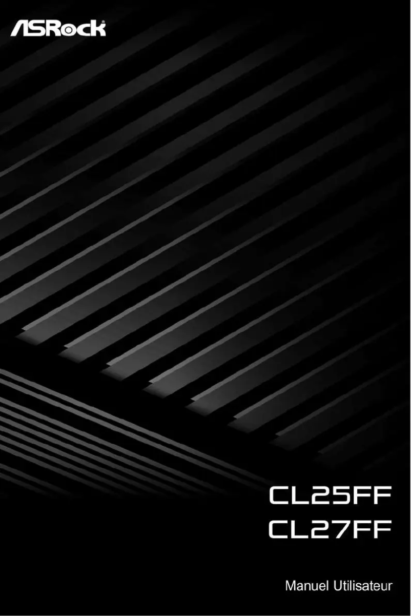 Image de la première page du manuel de l'appareil CL27FF