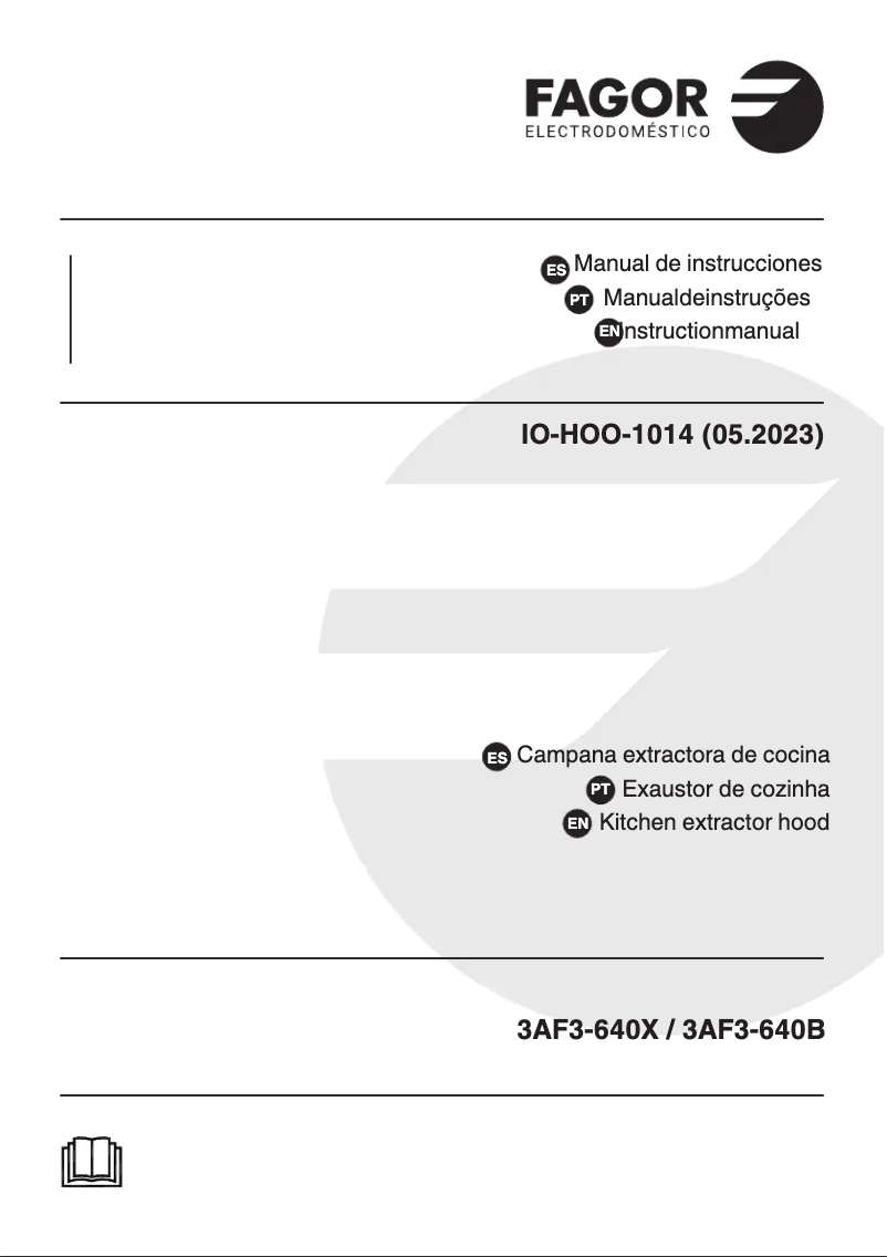 Page n°1 - Manuel utilisateur Fagor 3AF3-640X