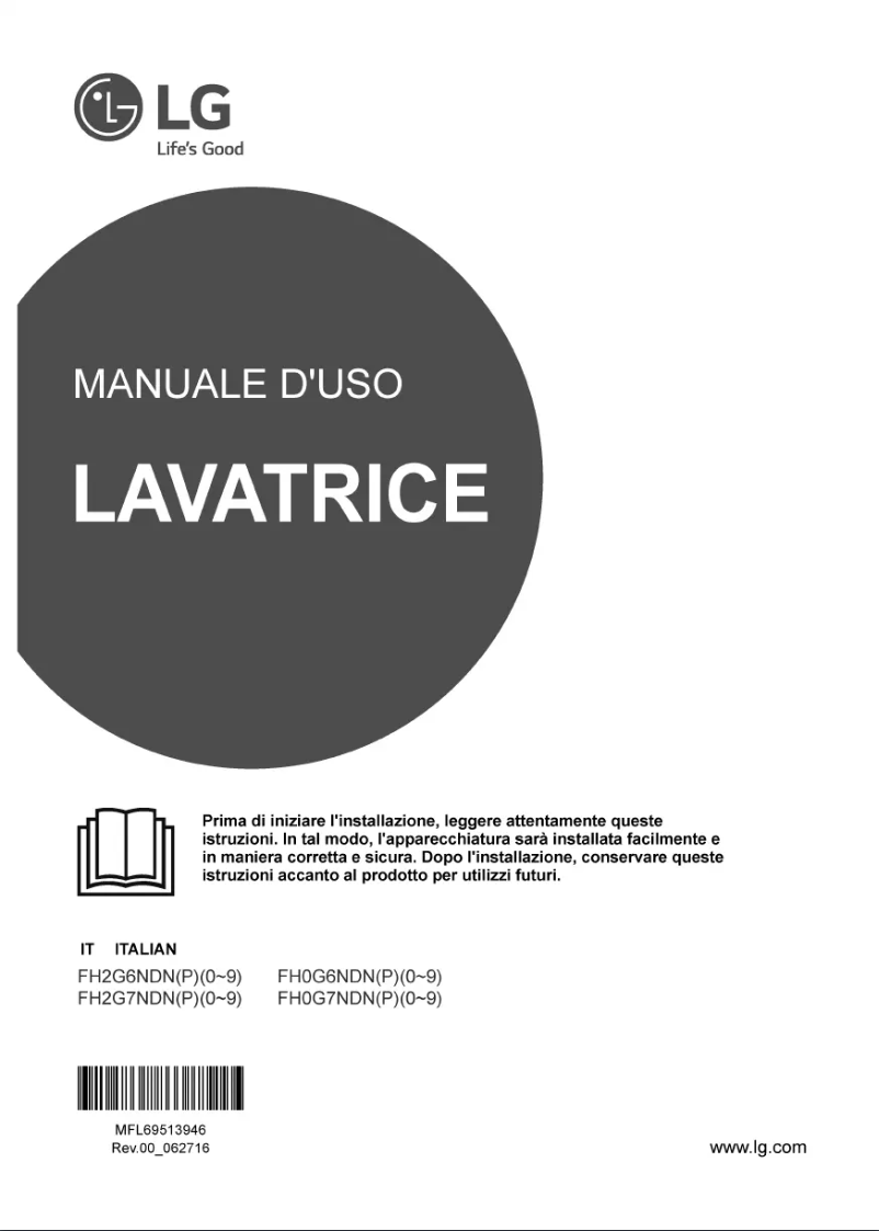 Page n°1 - Manuel utilisateur LG FH0G6NDN2