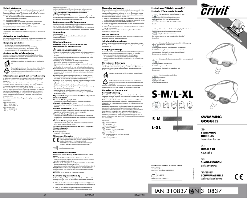 Imagen de la primera página del manual del dispositivo IAN 310837
