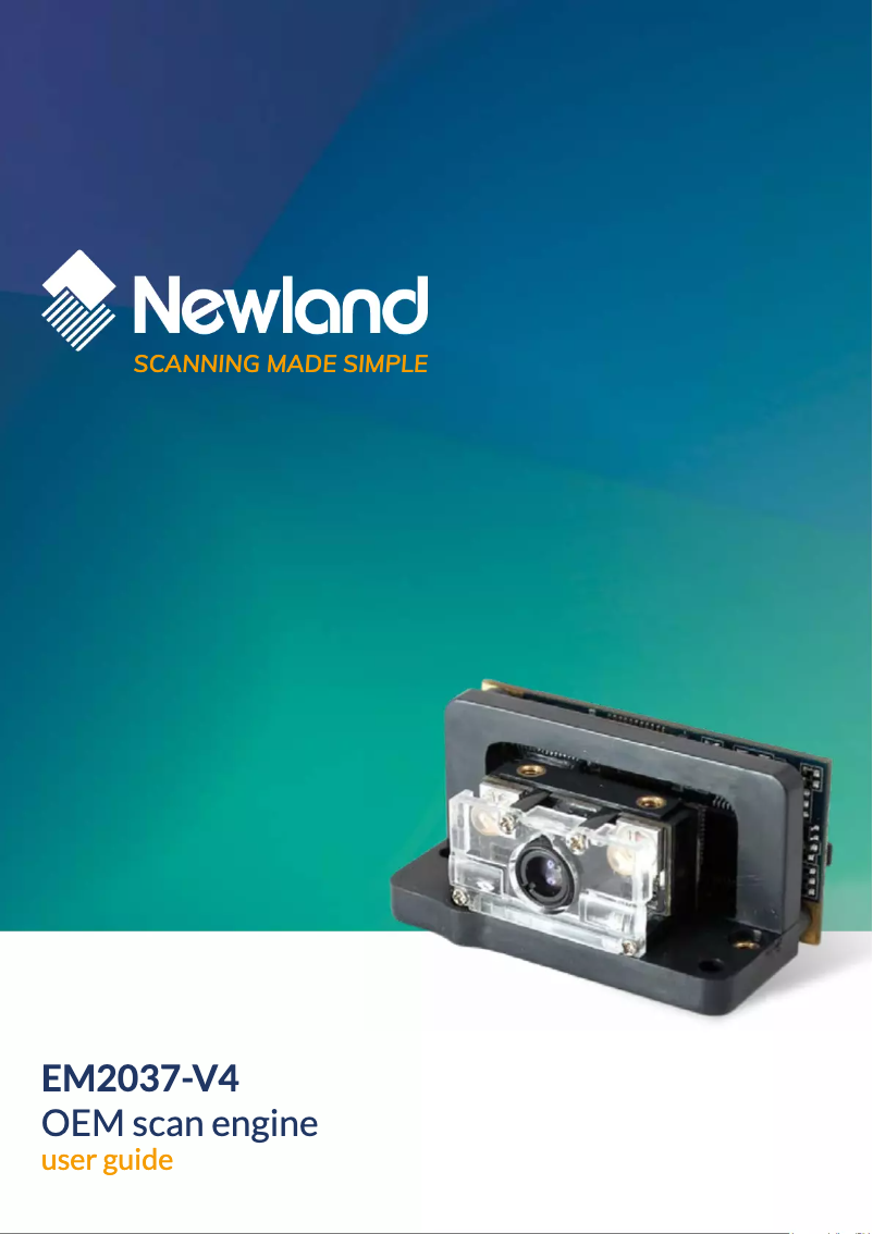 Página 1 del manual Manual de usuario Newland EM2037-V4