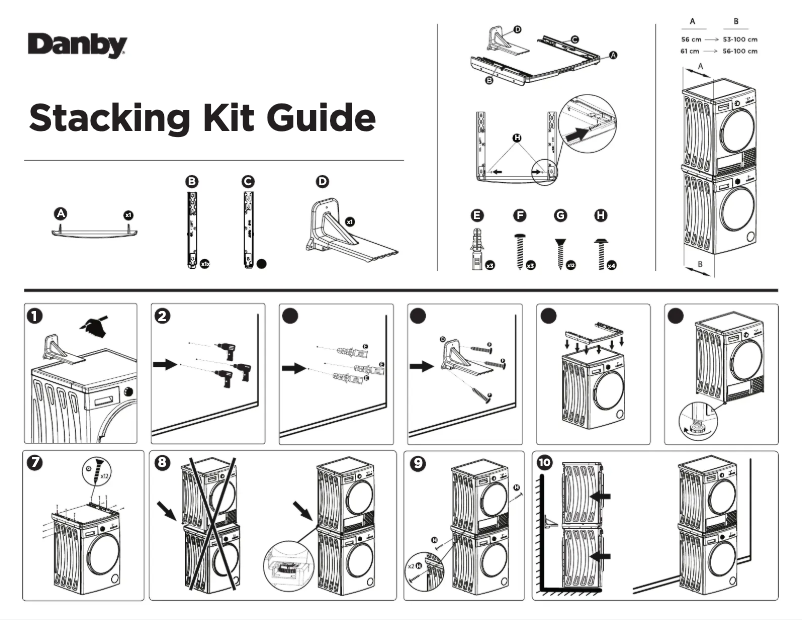 Page 1 de la notice Manuel utilisateur Danby DLS024D3WDB