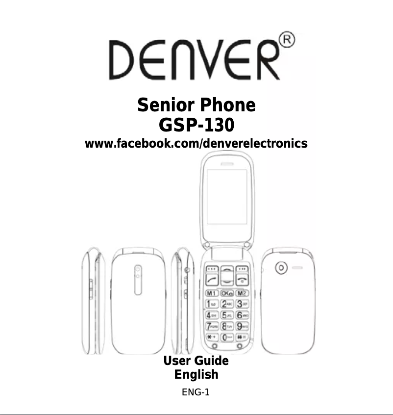 Image de la première page du manuel de l'appareil GSP-130RED