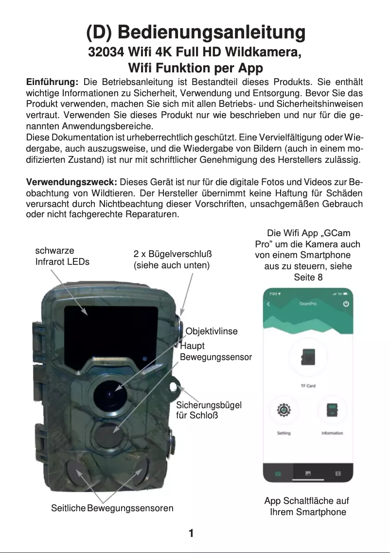 Image de la première page du manuel de l'appareil 32034