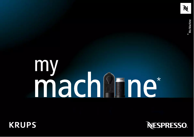 Page 1 de la notice Manuel utilisateur Krups Nespresso U+Milk YY1310FD
