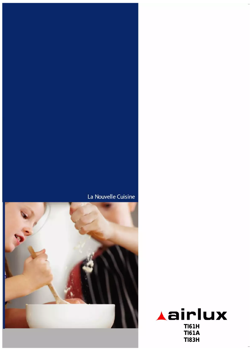 Página 1 del manual Manual de usuario Airlux TI83H