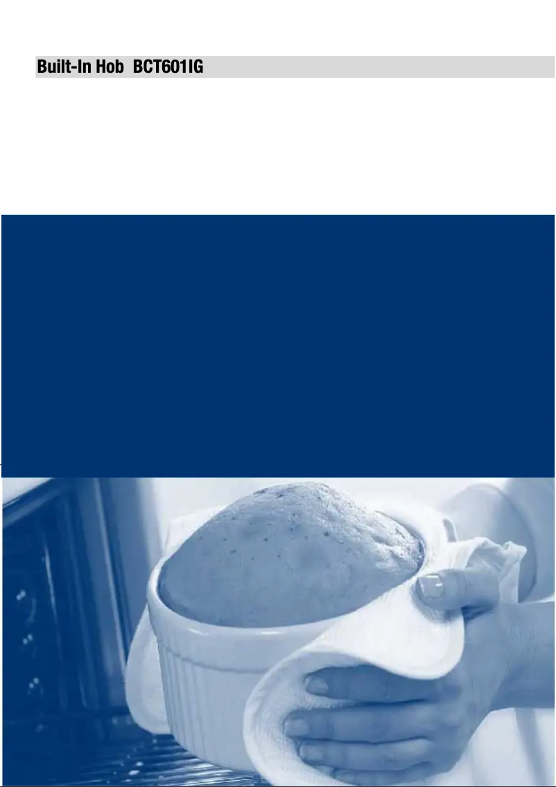 Page 1 de la notice Manuel utilisateur Beko BCT601IG